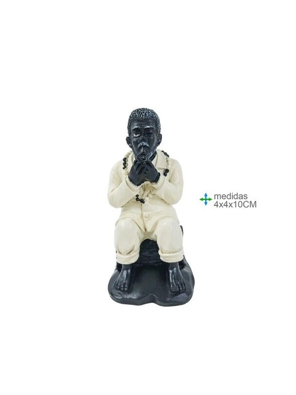 Preto velho 4x4x10cm 1