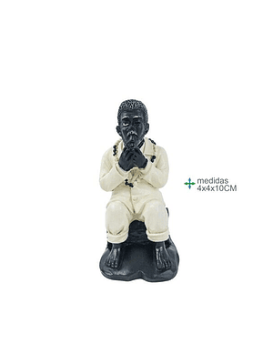 Preto velho 4x4x10cm