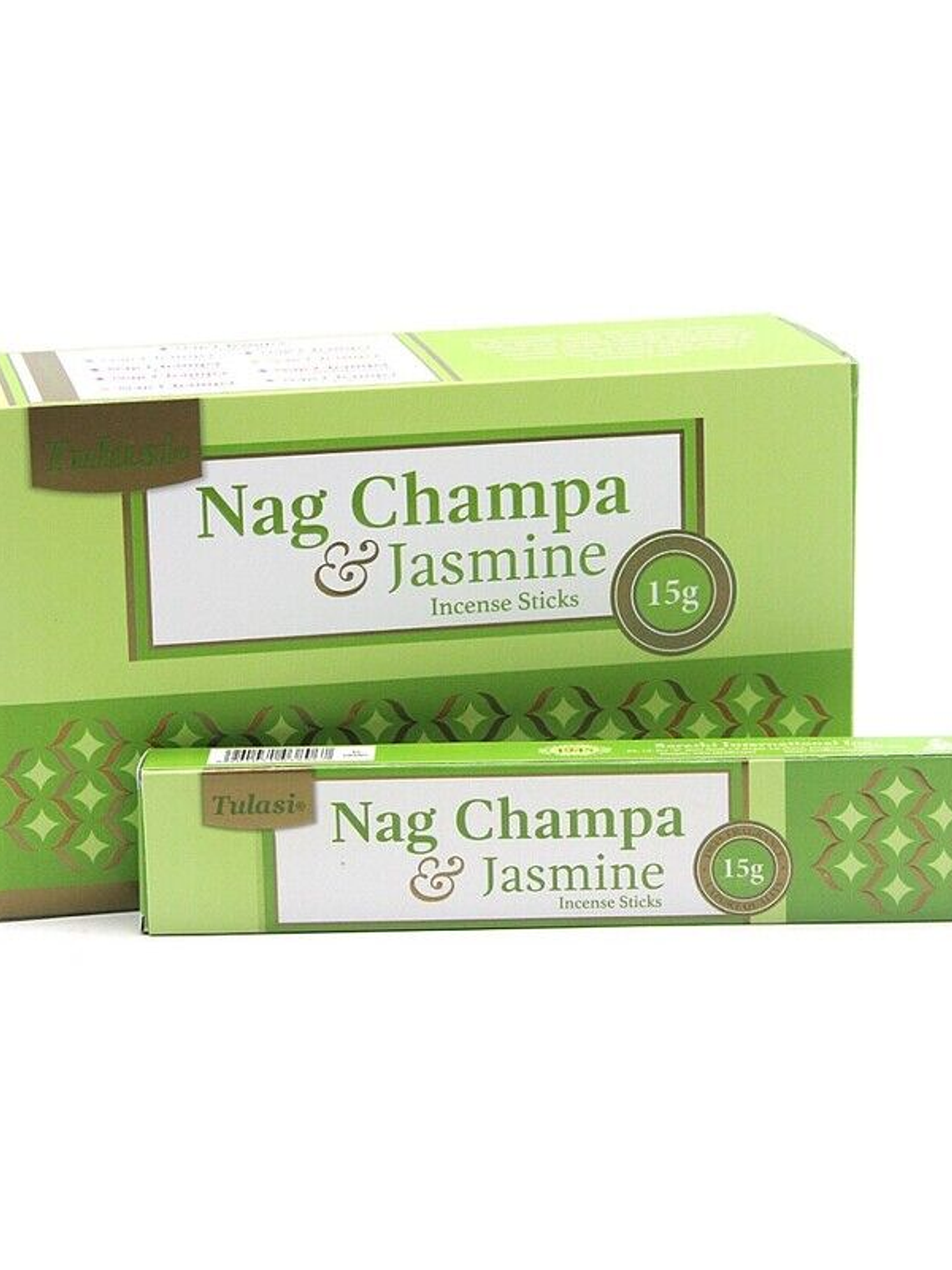 Inc.Tulasi Nag Champa Jasmim 15gr 1