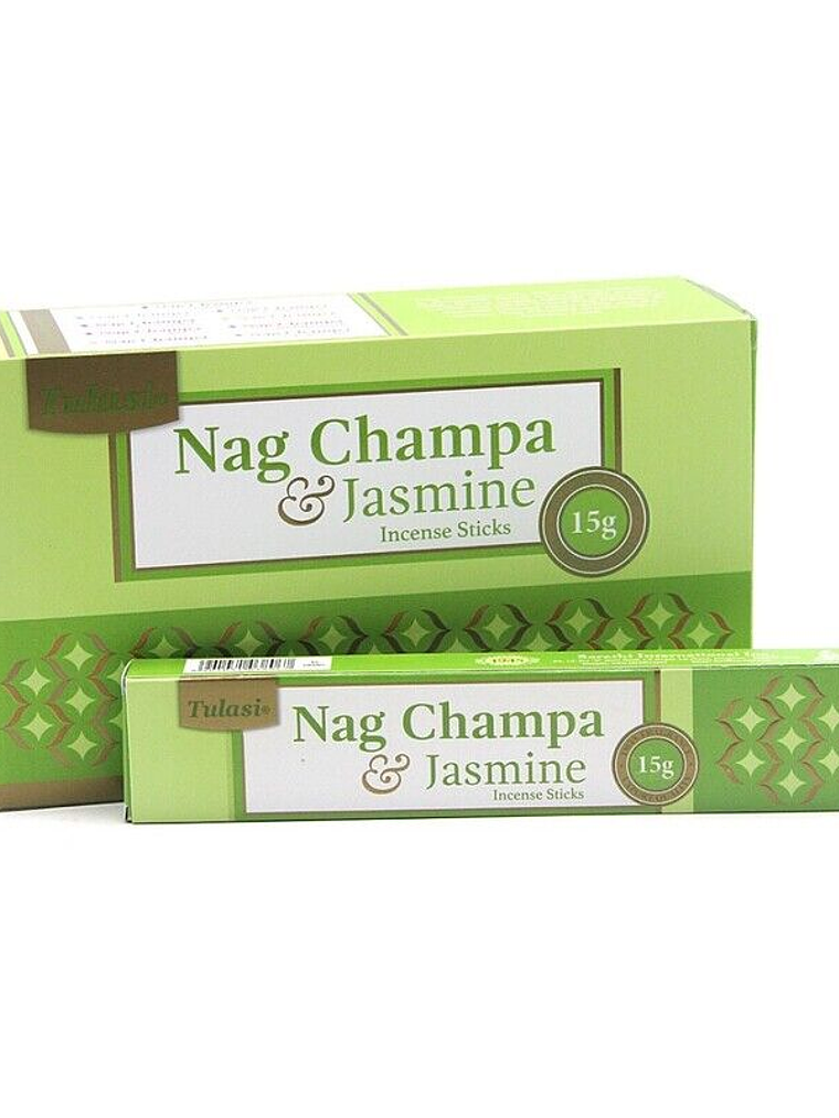 Inc.Tulasi Nag Champa Jasmim 15gr 1