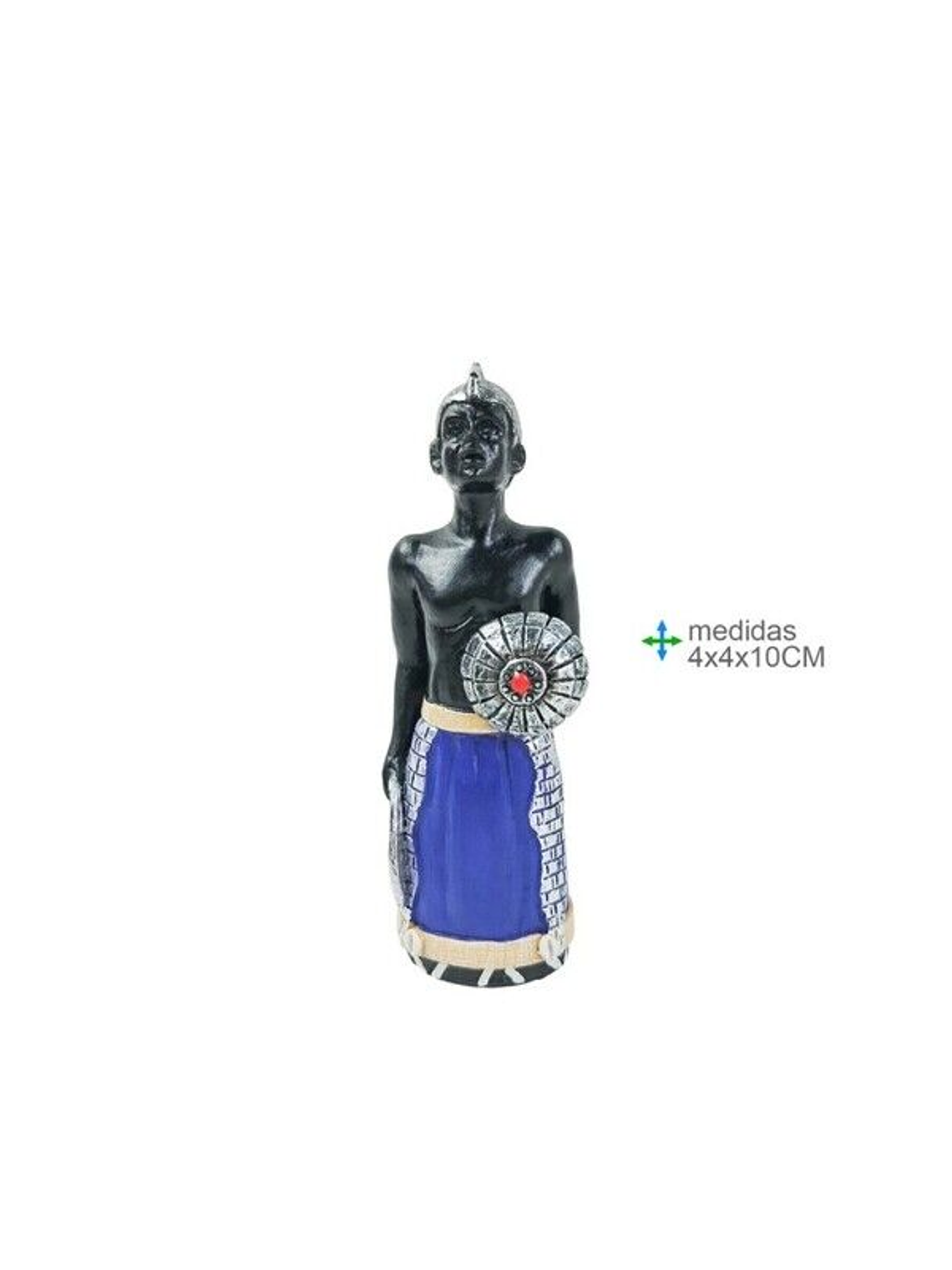 Orixá Ogum 4x4x10cm 1