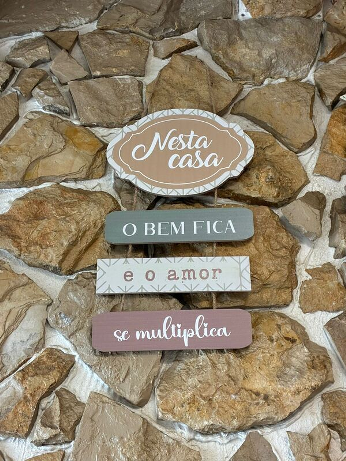 Placa Parede MDF 21,7x42x0,6cm 1
