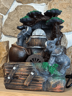 Fonte elefante 25X16X14cm