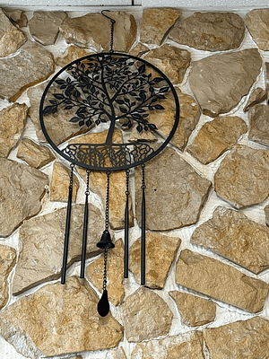 Árvore da Vida  de Pendurar Metal 40X4X96 Cm