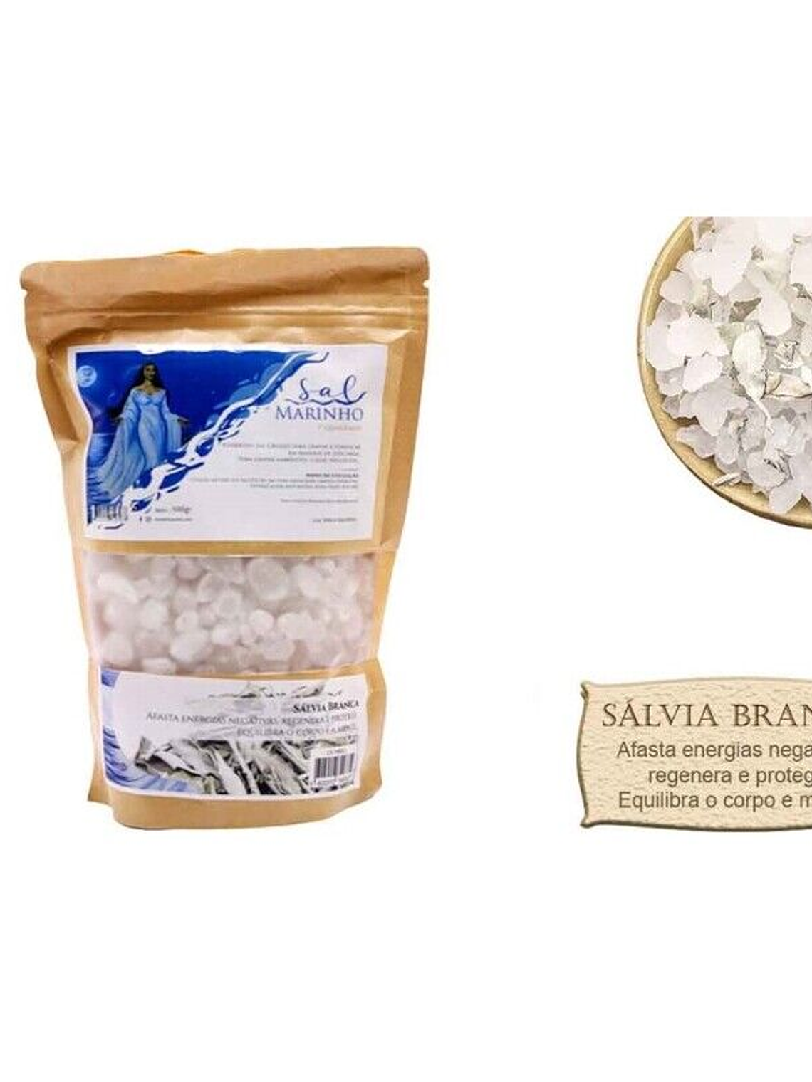 Sal C/Ervas Sálvia Branca 500Gr 1