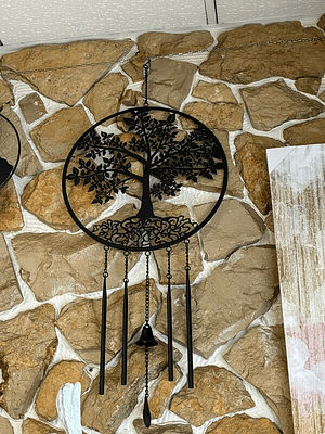 Árvore da Vida  de Pendurar Metal A 40X4X96 Cm