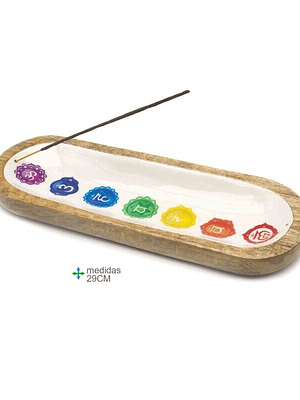 P. Incenso Madeira 7 Chackras 29cm