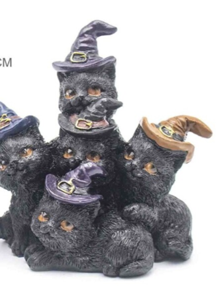 Gatos Resina A 10x6,2x9,5cm 1