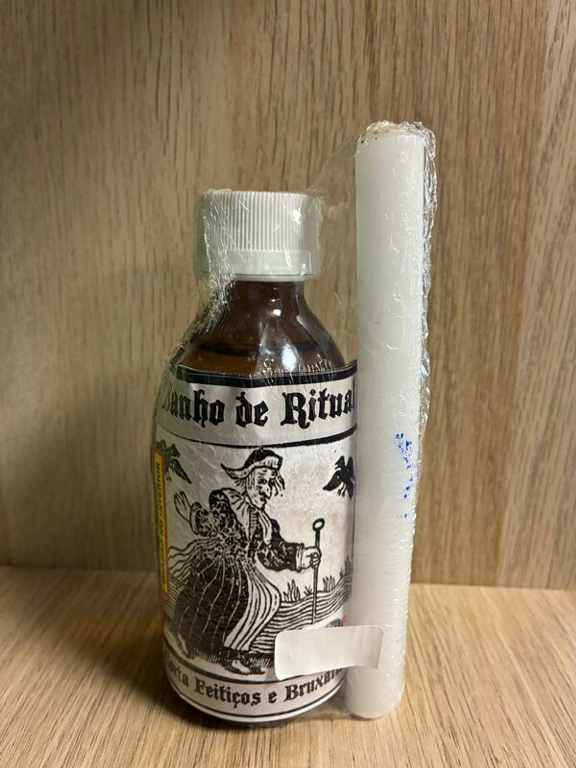 Banho Ritual Corta Feitiços e Bruxaria C/ Vela 1