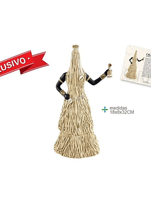 Orixá Obaluaê 18x8x32cm