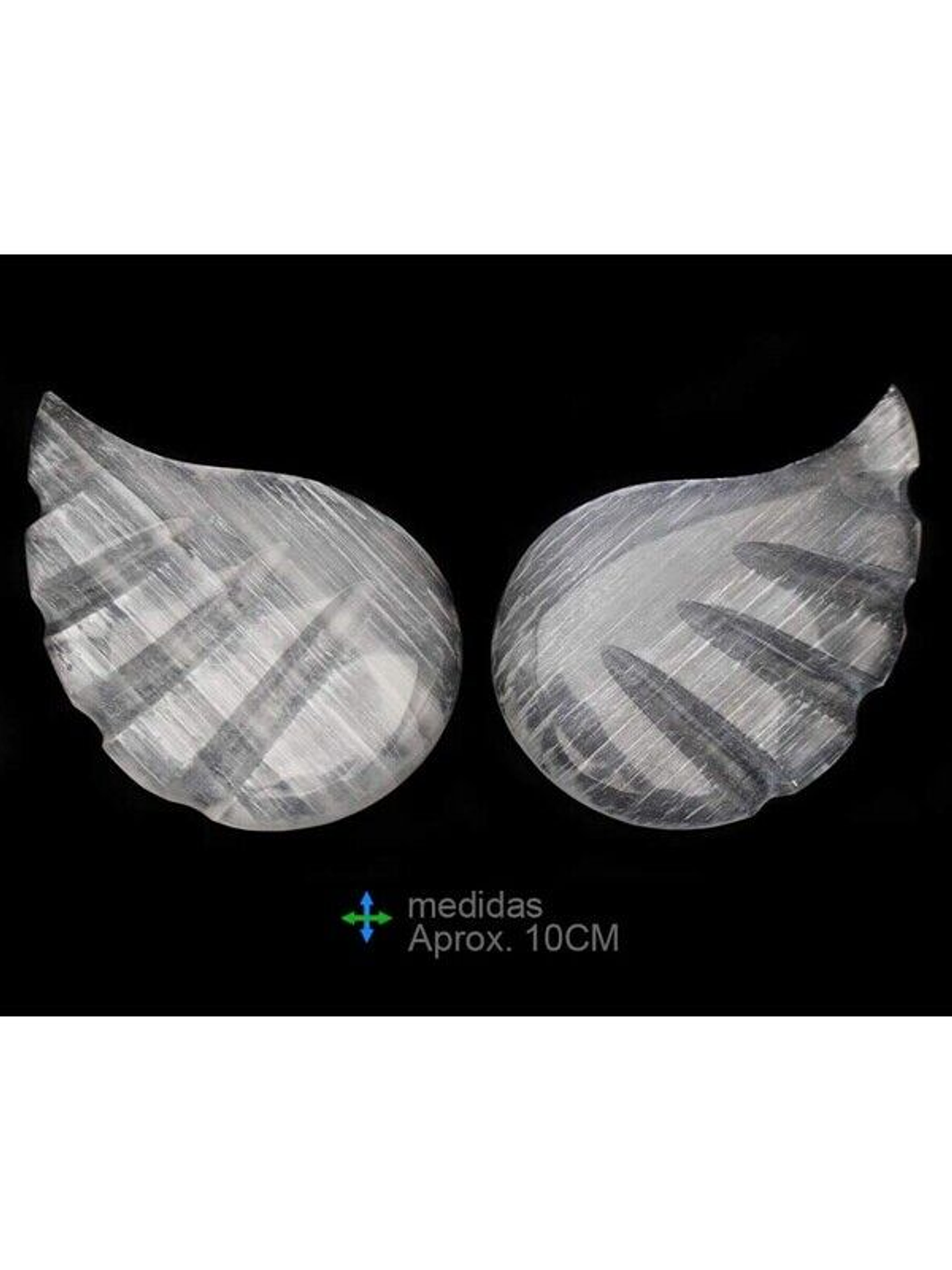 Asas de Anjo Selenita Set 2 - 10cm 1