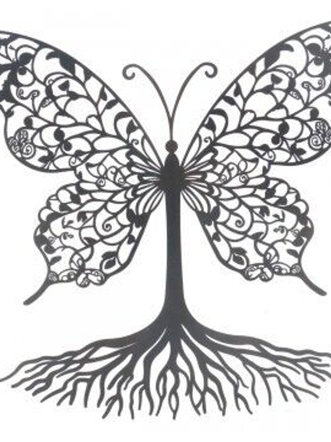 Borboleta Parede 50 Cm 1