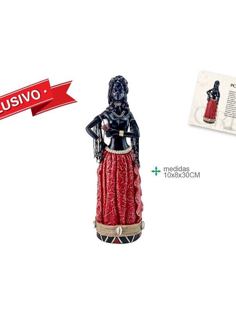 Orixá Pomba Gira 10x8x30cm 1