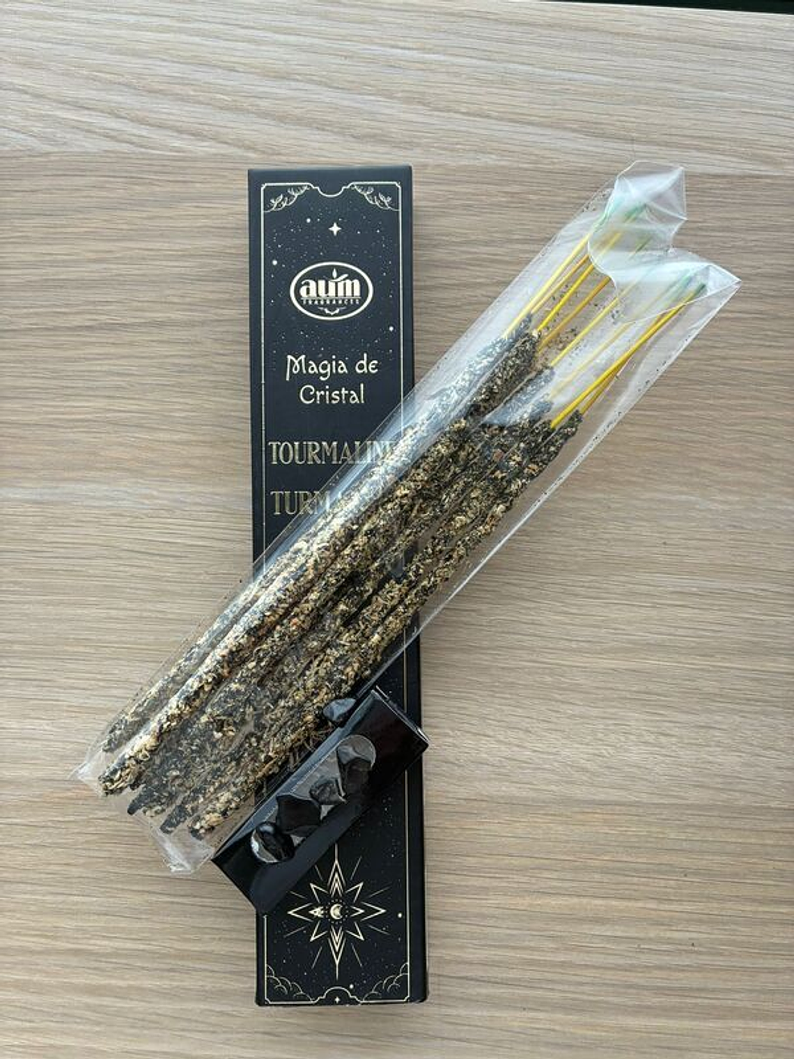 Inc. Smudge KIt Turmalina (Natural Inc. & Cristais) 1