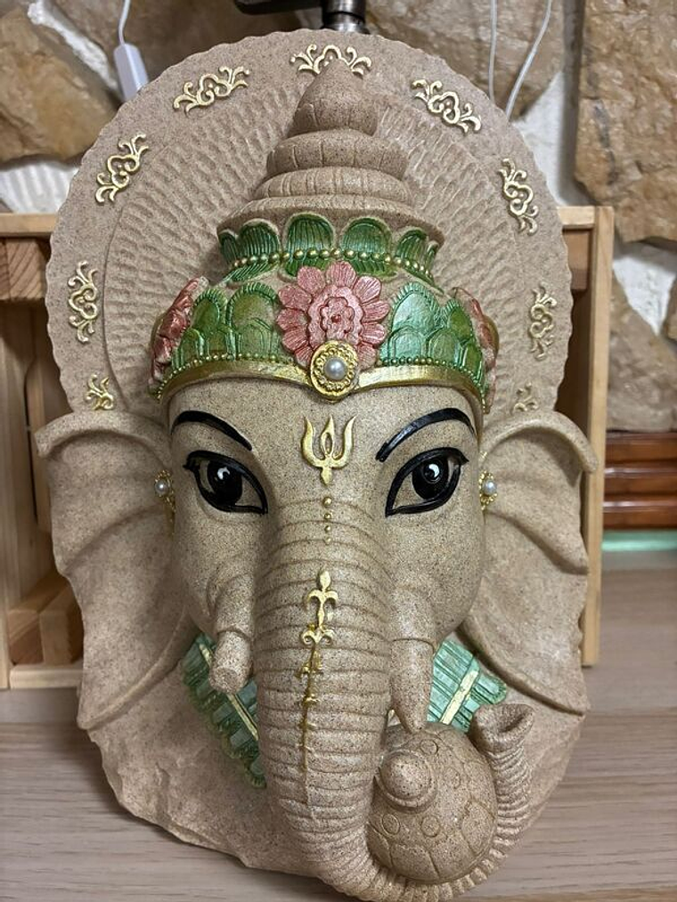 Ganesh Resina 28x22x12cm 1