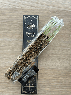 Inc. Smudge KIt Pyrite (Natural Inc. & Cristais)