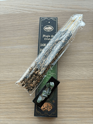 Inc. Smudge KIt Jade Green (Natural Inc. & Cristais)