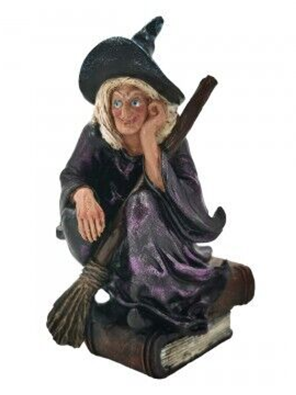 Bruxa C/ Livro 13 Cm 1