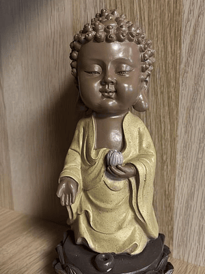 Buda Porta Incenso 20X10X10cm