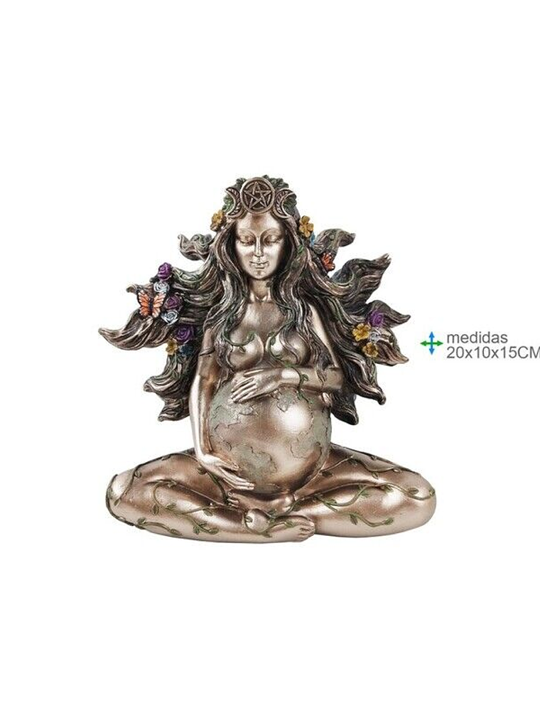 Mãe Terra Resina 20x10x15cm 1