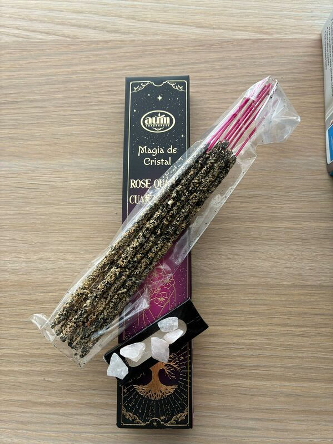 Inc. Smudge KIt  Quartzo Rosa (Natural Inc. & Cristais) 1