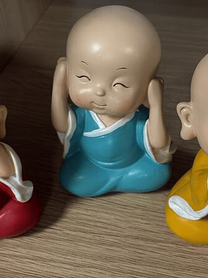 Buda Conj. 3 Unid. 10X8X6 cm