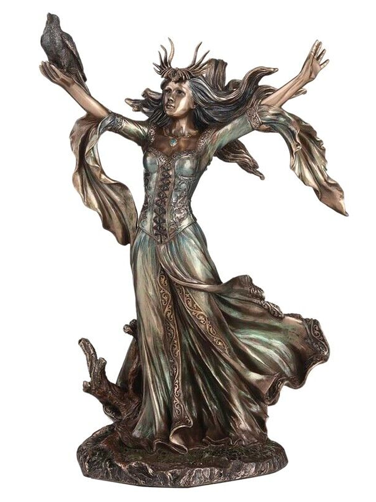 Lady Morgana Bronze  25 Cm 1