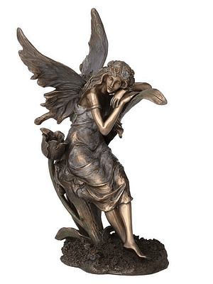 Fada Sentada Bronze 22,5 Cm
