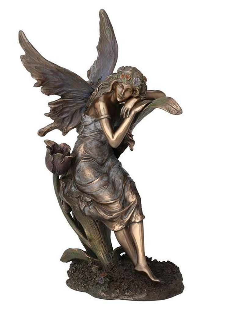 Fada Sentada Bronze 22,5 Cm 1