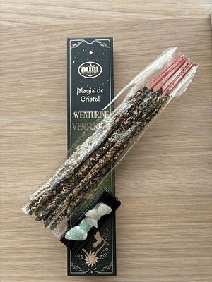 Inc. Smudge KIt Aventurina (Natural Inc. & Cristais)