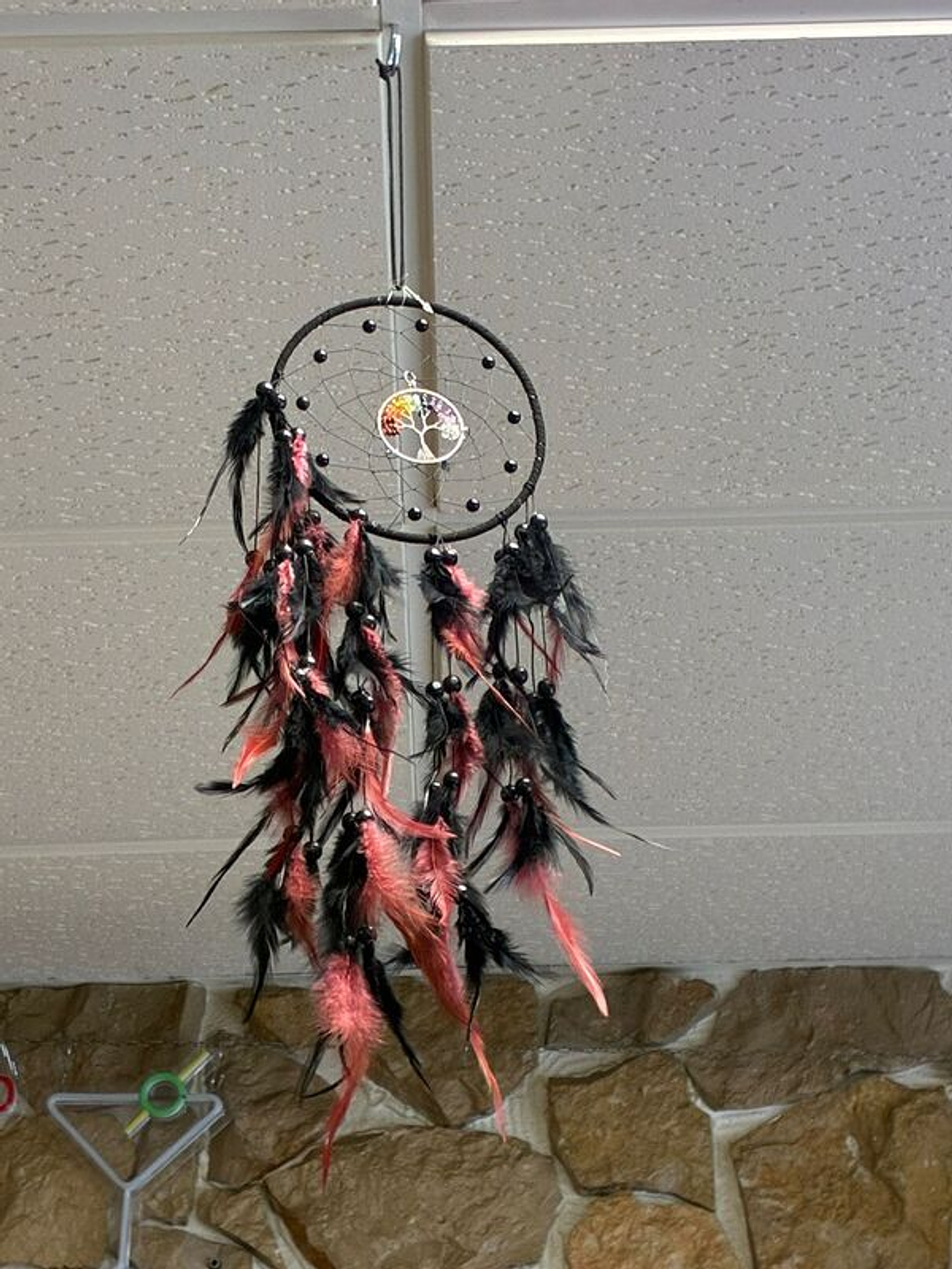 Caça Sonhos C/ Cristais 20x75cm 1