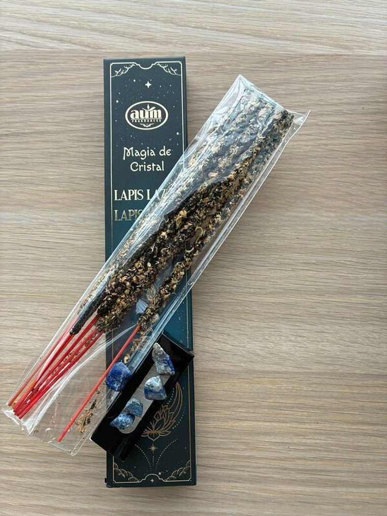 Inc. Smudge KIt Lápiz Lazúli (Natural Inc. & Cristais) 1