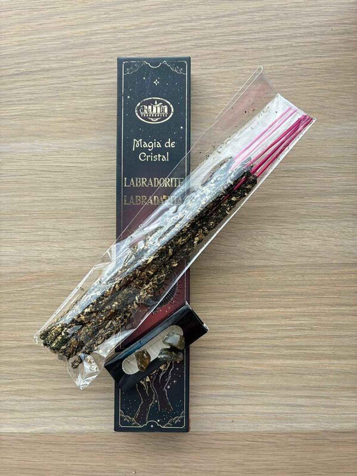 Inc. Smudge KIt Labradorite (Natural Inc. & Cristais) 1