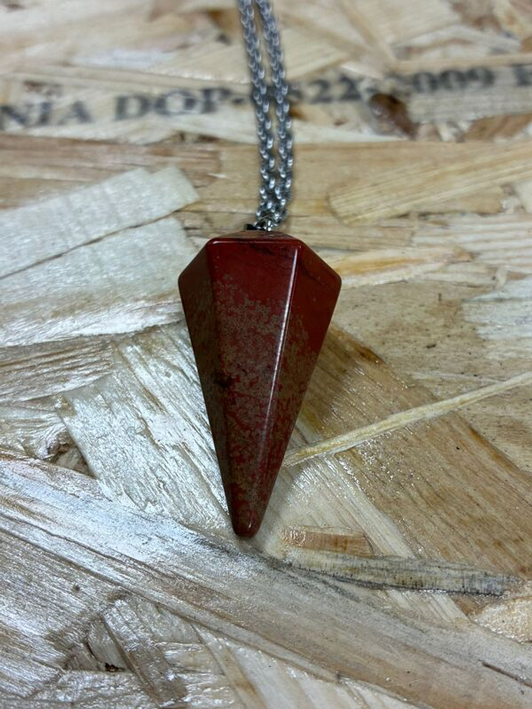 Pêndulo Jaspe Vermelho 1