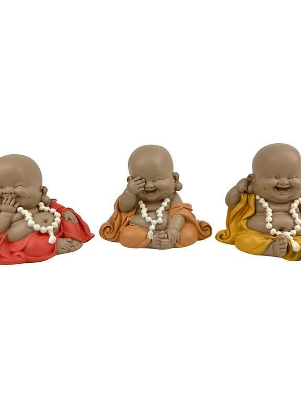 Buda Conj. 3 Unid. 7,5x 8x5,5cm 1