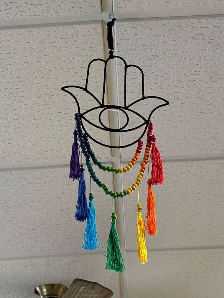 Caçador de Sonhos Mão de Fátima 22X1X64 Cm 1