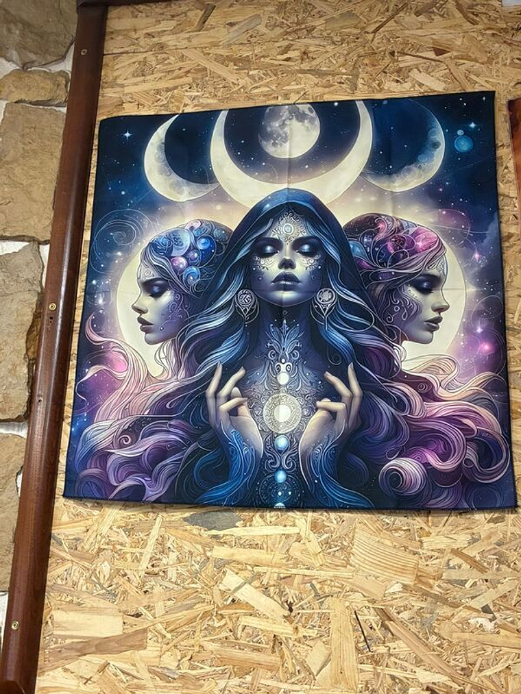 Toalha de Tarot 70X70 1