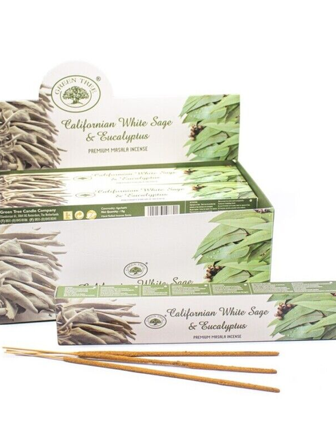 Inc. Calif. W. Sage & Eucalyptus Gr. Tree 15gr 1