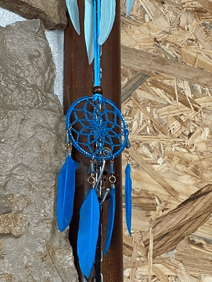 Caçador de Sonho Azul Claro 7 Cm