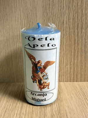 Vela Apelo Arcanjo Miguel 10 Cm