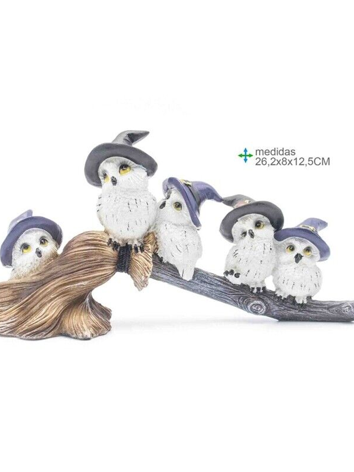 Familia Mochos Resina 26,2x8x12,5cm 1