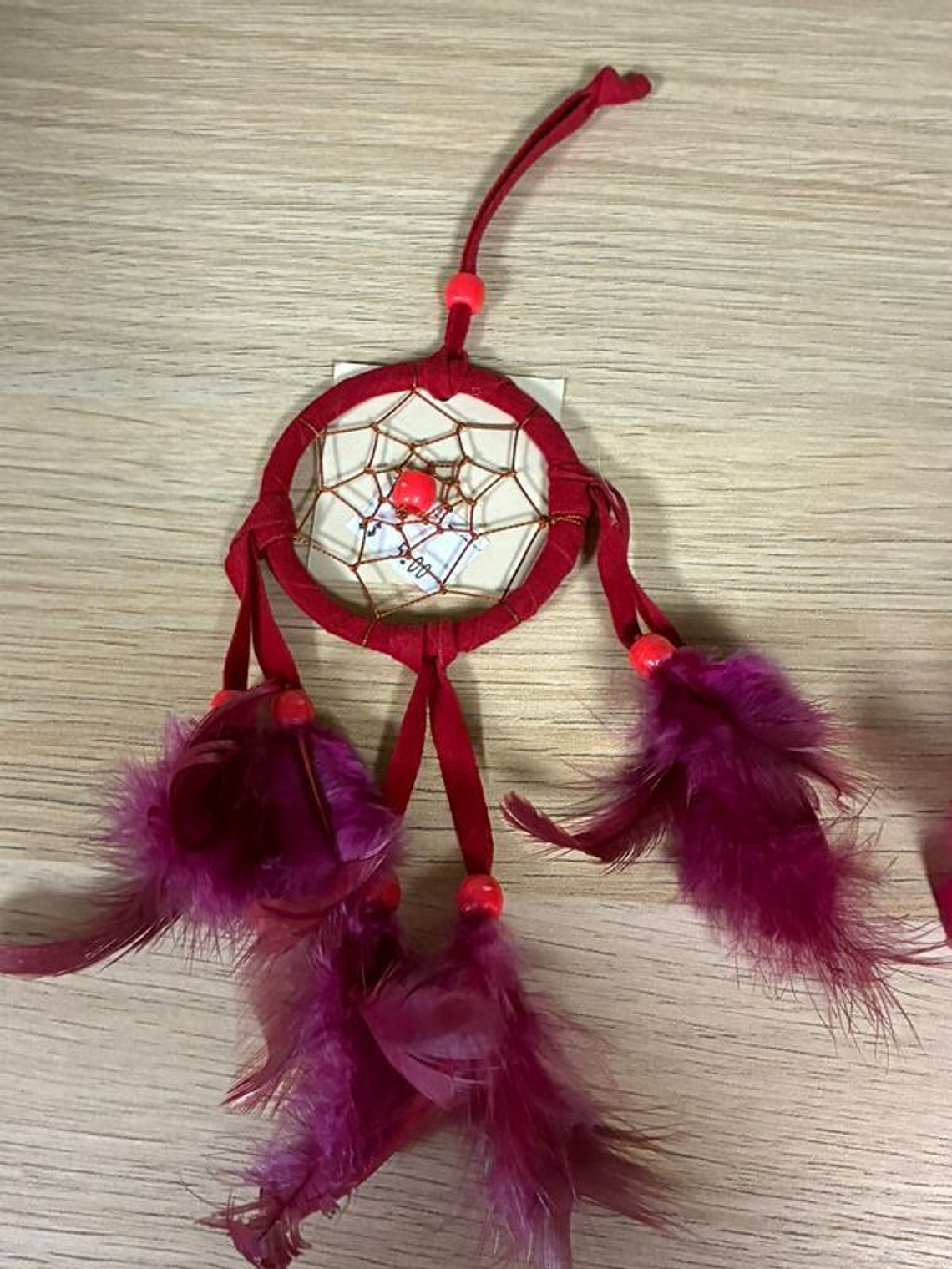 Caçador de Sonho Vermelho 6 Cm 1