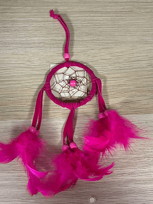 Caçador de Sonho Rosa 6 Cm