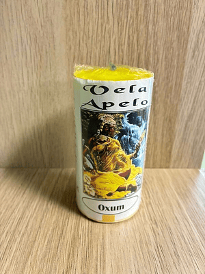 Vela Apelo Oxum 10 Cm