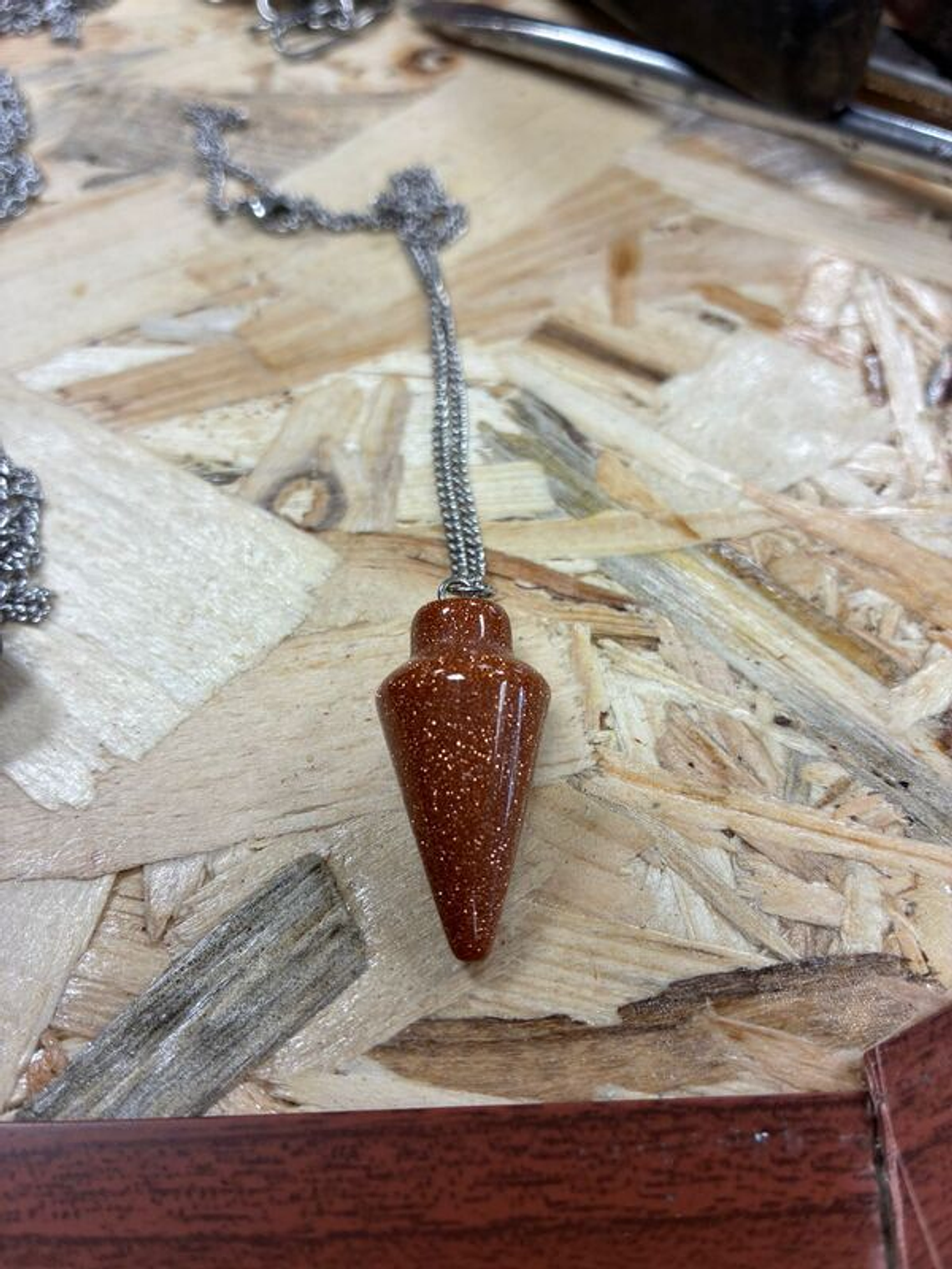 Pêndulo Pedra do Sol Sintética 1