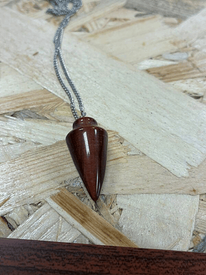 Pêndulo Jaspe Vermelho A