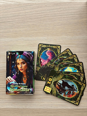 Baralho Cigana Esmeralda (36 Cartas)