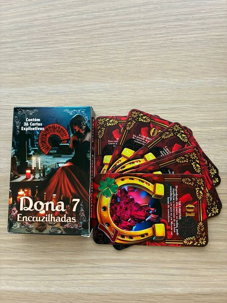 Tarot Dona 7 Encruzilhadas (36 Cartas) 1