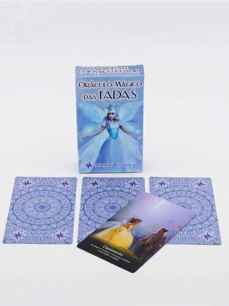 Oráculo Mágico das Fadas 44 Cartas 1
