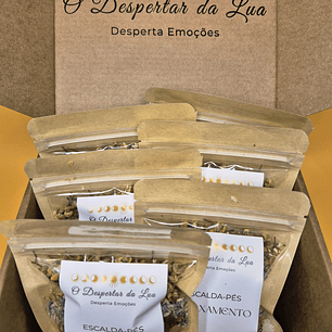 Box Escalda-pés Relaxamento 